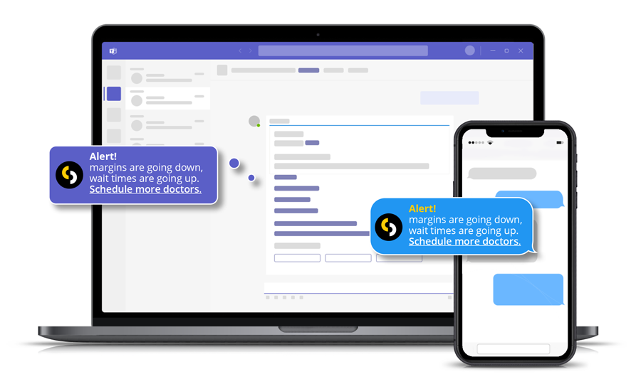 Sample alert notification