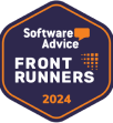 2024 softwareadvice frontrunners badge